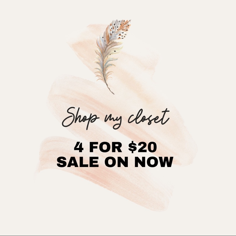 ✨4/$20 sale on till SUNDAY 🦋